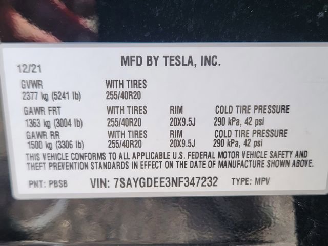 2022 Tesla Model Y Long Range