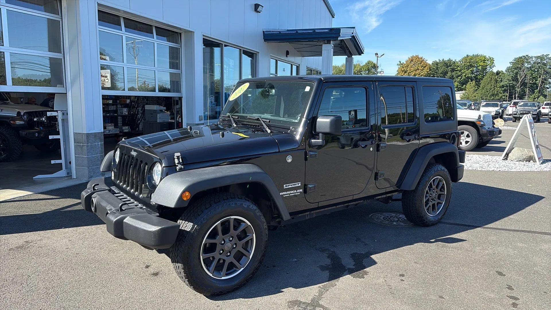 Used 2017 Jeep Wrangler Unlimited Sport w/ Quick Order Package 24S