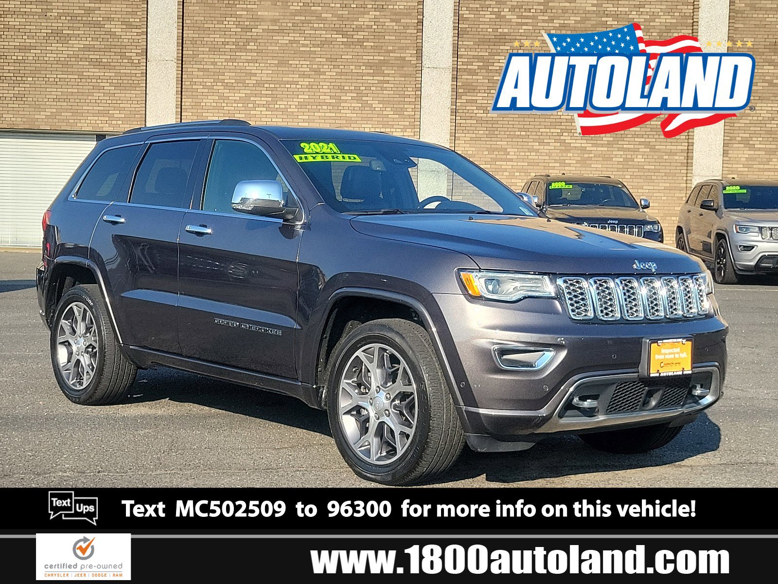 Used 2021 Jeep Grand Cherokee Overland