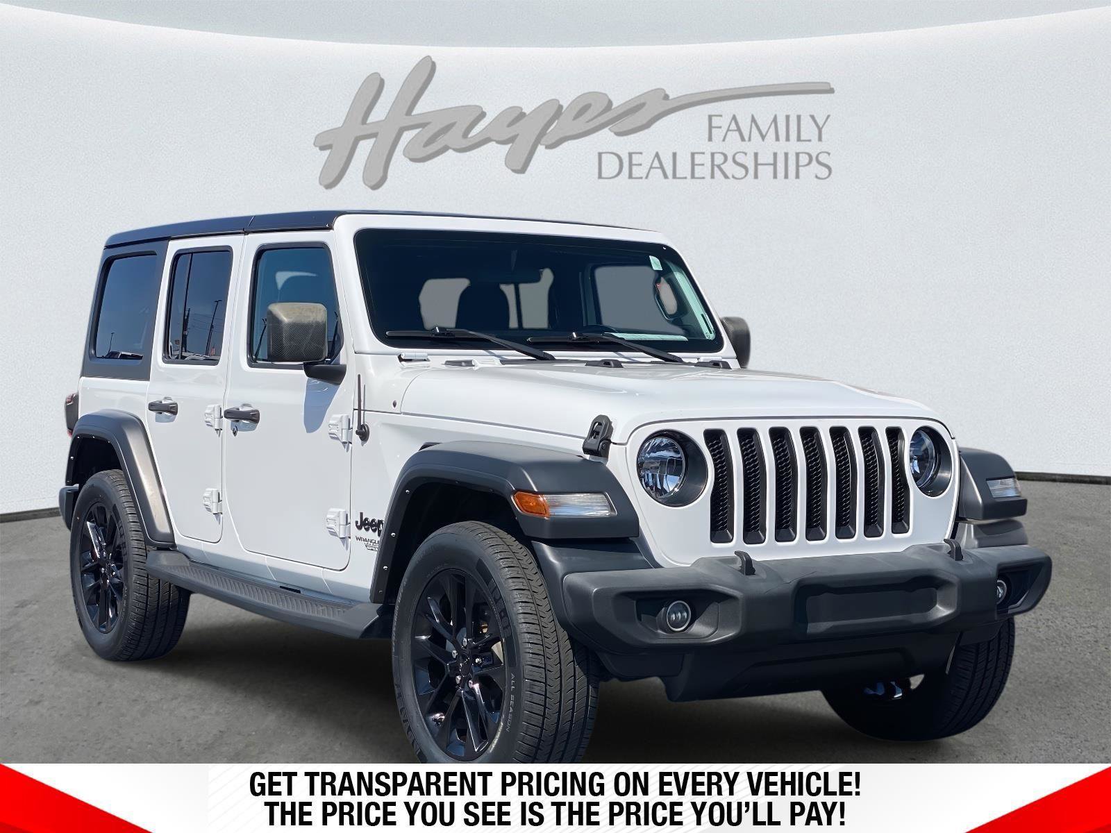 Certified 2021 Jeep Wrangler Unlimited Sport