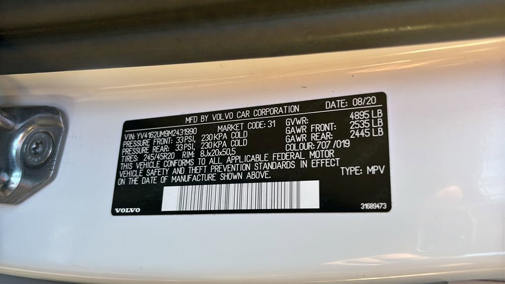 2021 Volvo Xc40 T5 R-Design