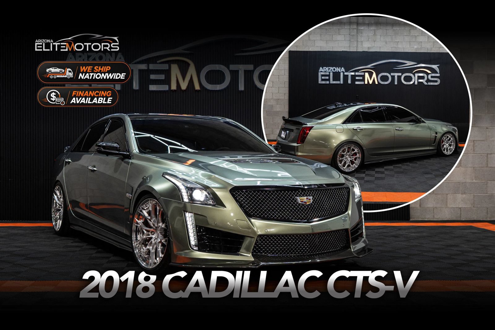 Used 2018 Cadillac CTS V w/ Carbon Fiber Package