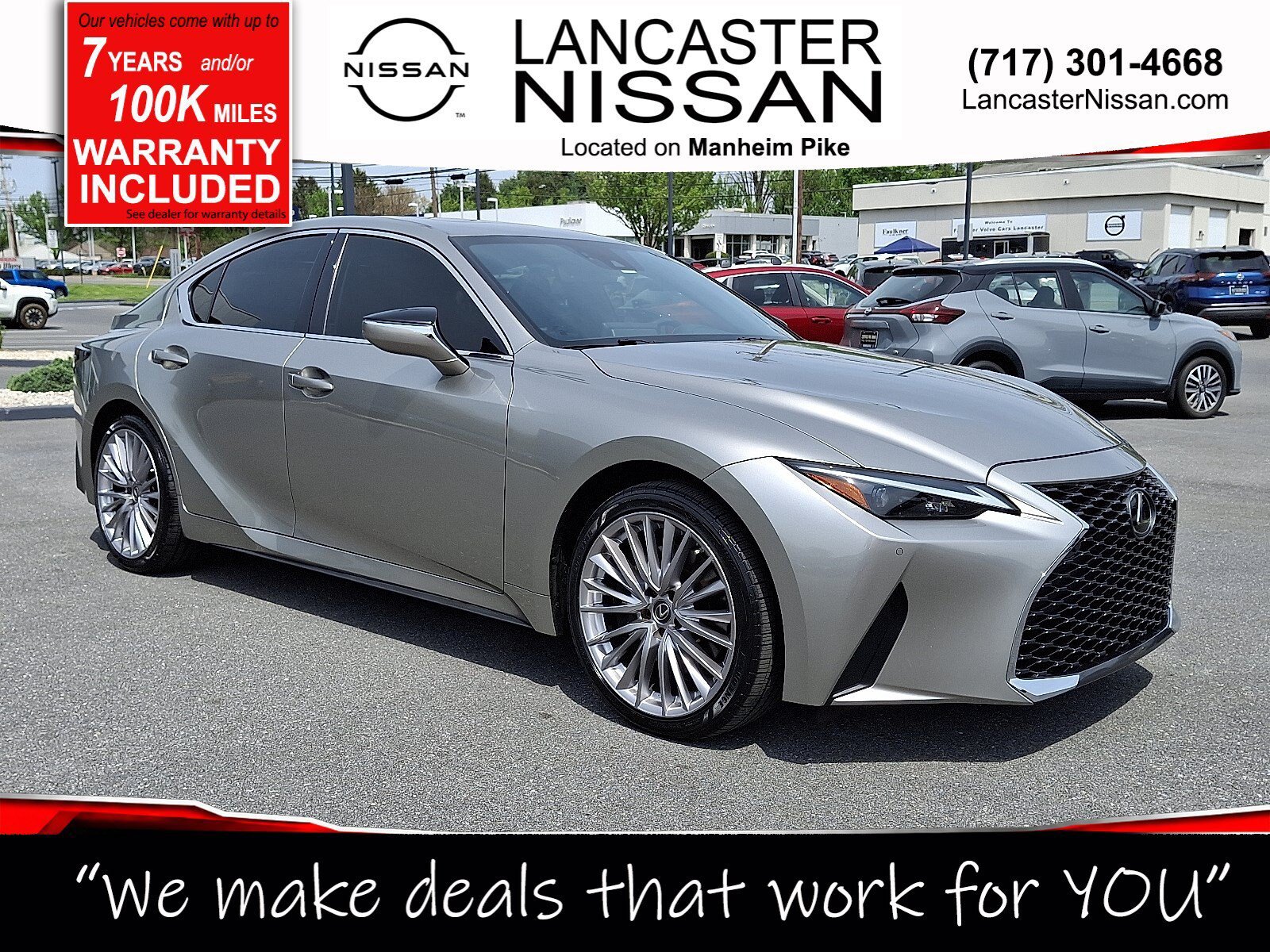 Used 2022 Lexus IS 300 AWD w/ Premium Package