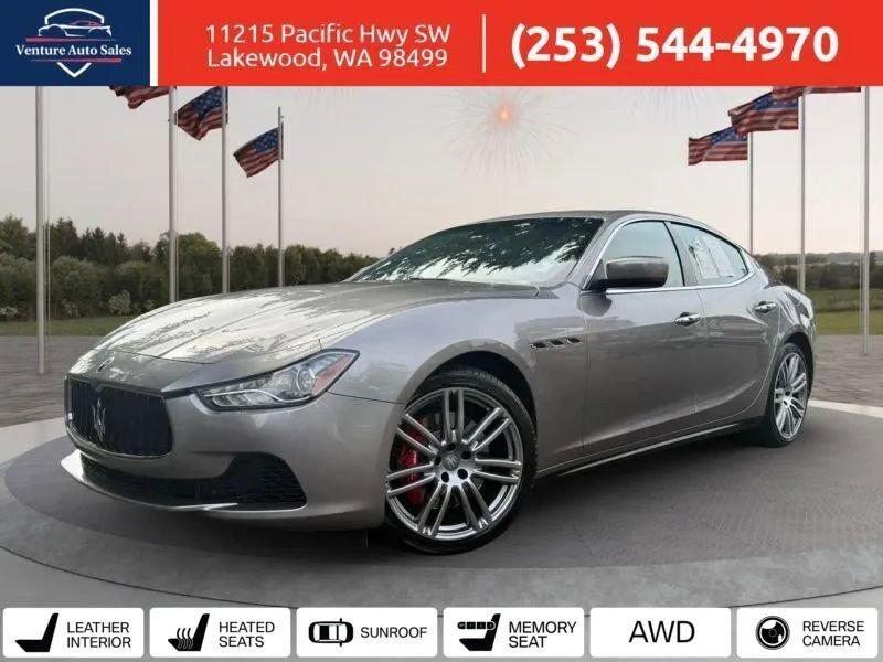 2016 Maserati Ghibli S Q4