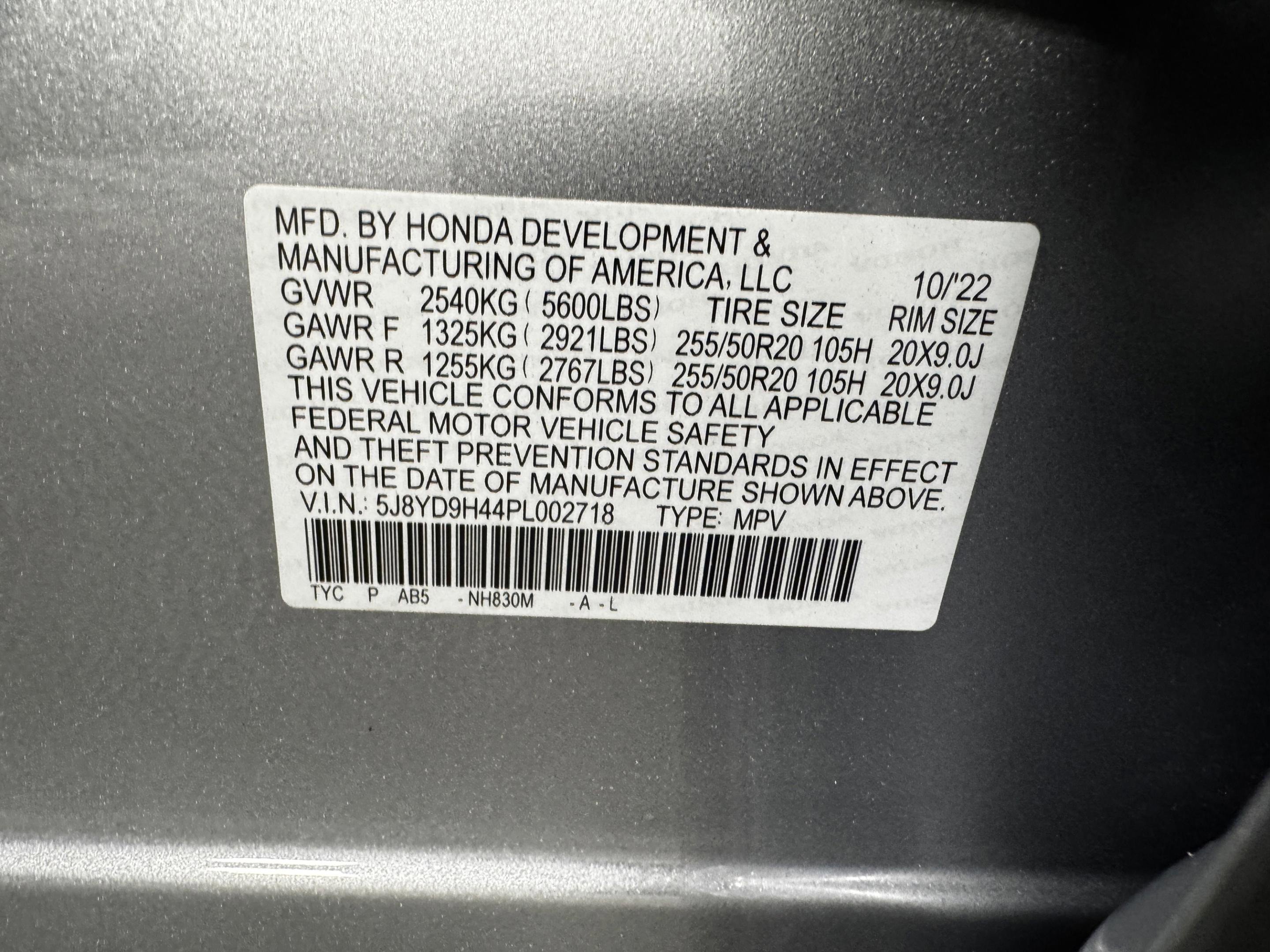 2023 Acura MDX FWD w/ Technology Package