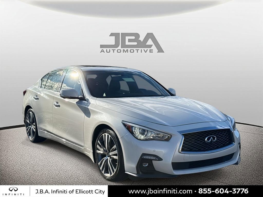 Used INFINITI Q50 Red Sport 400 for Sale in Baltimore, MD - Autotrader