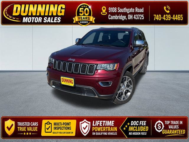 Used 2019 Jeep Grand Cherokee Limited w/ Trailer Tow Group IV