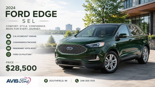 Used 2024 Ford Edge SEL w/ Convenience Package