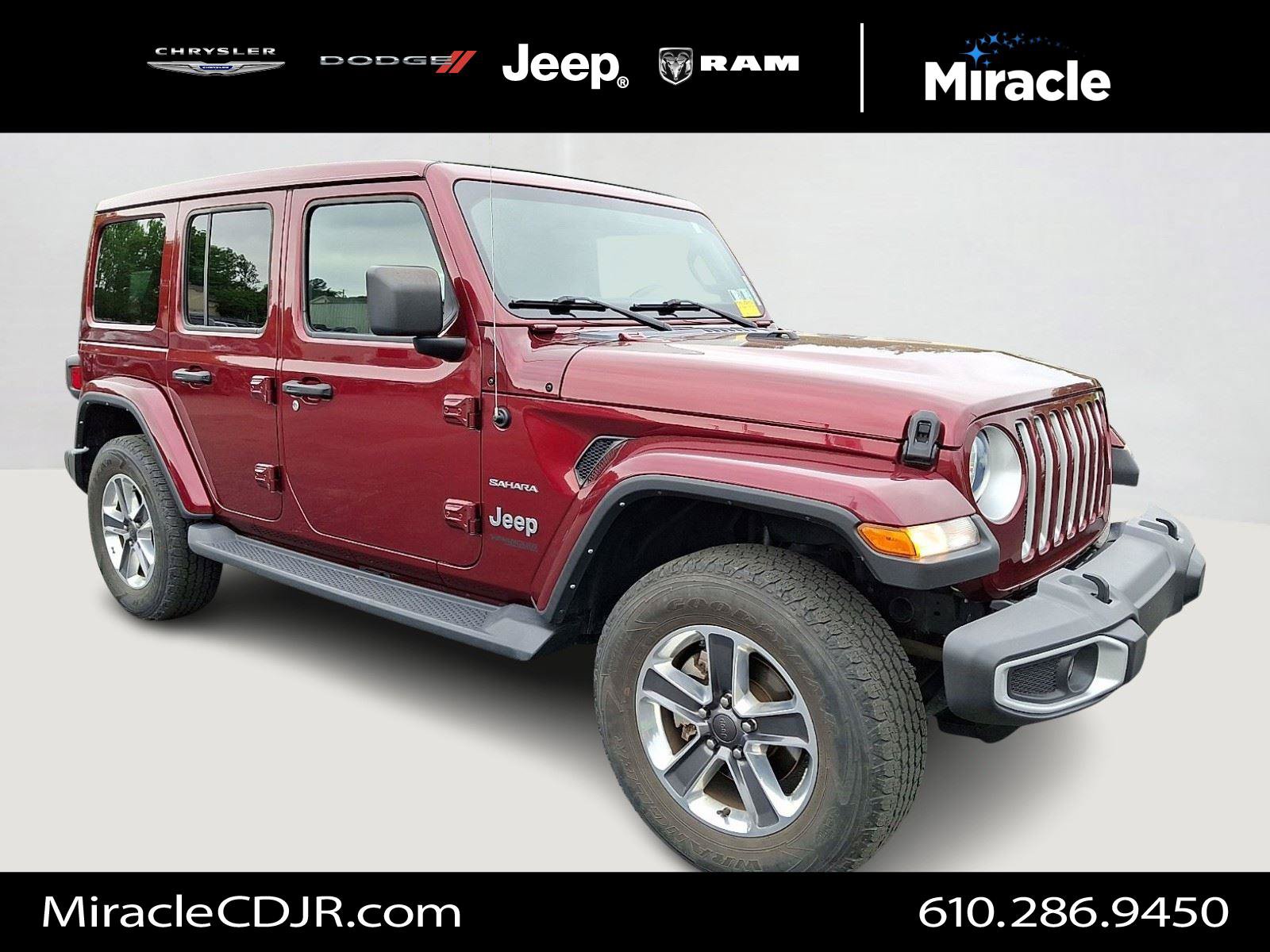 Used 2021 Jeep Wrangler Unlimited Sahara