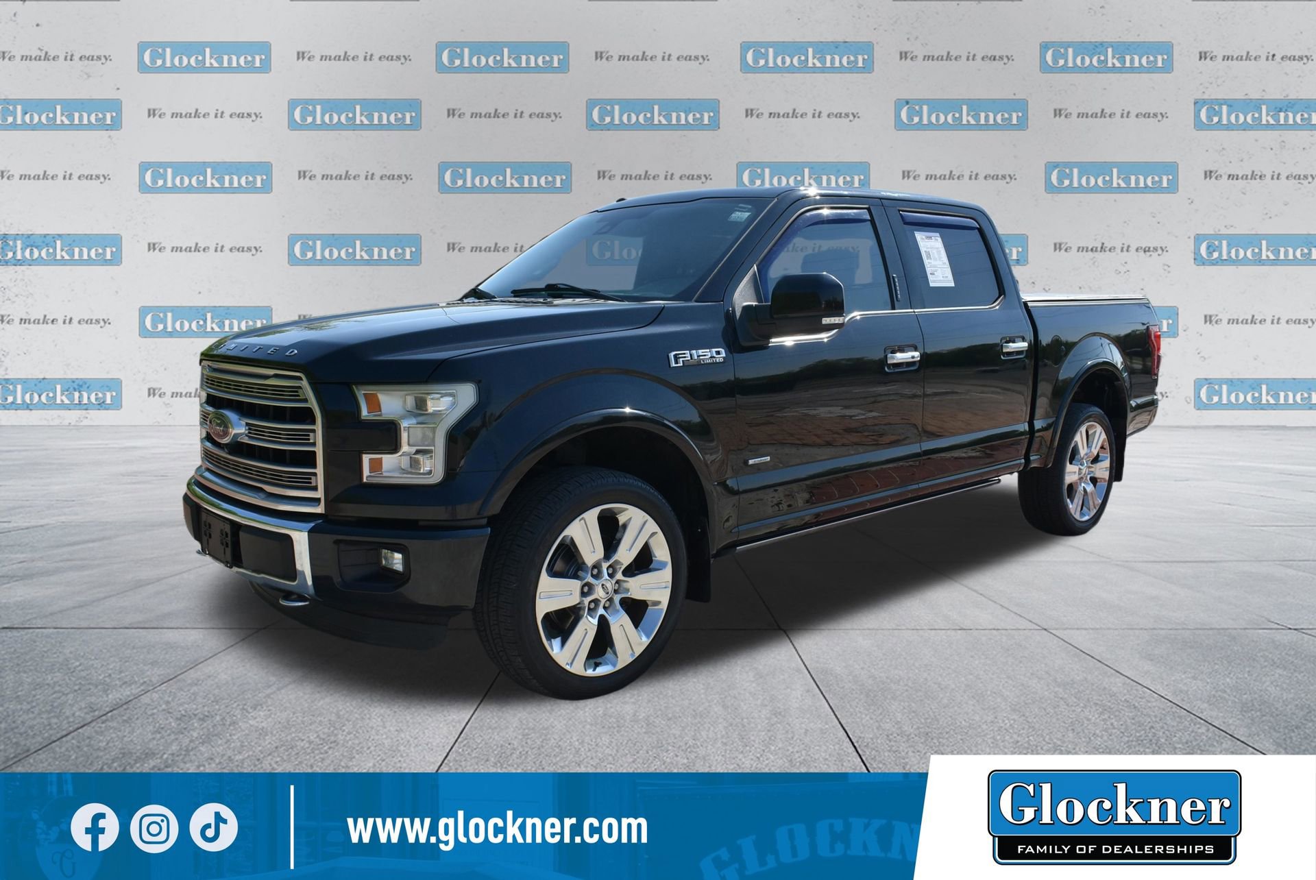 Used 2016 Ford F150 Limited w/ Trailer Tow Package