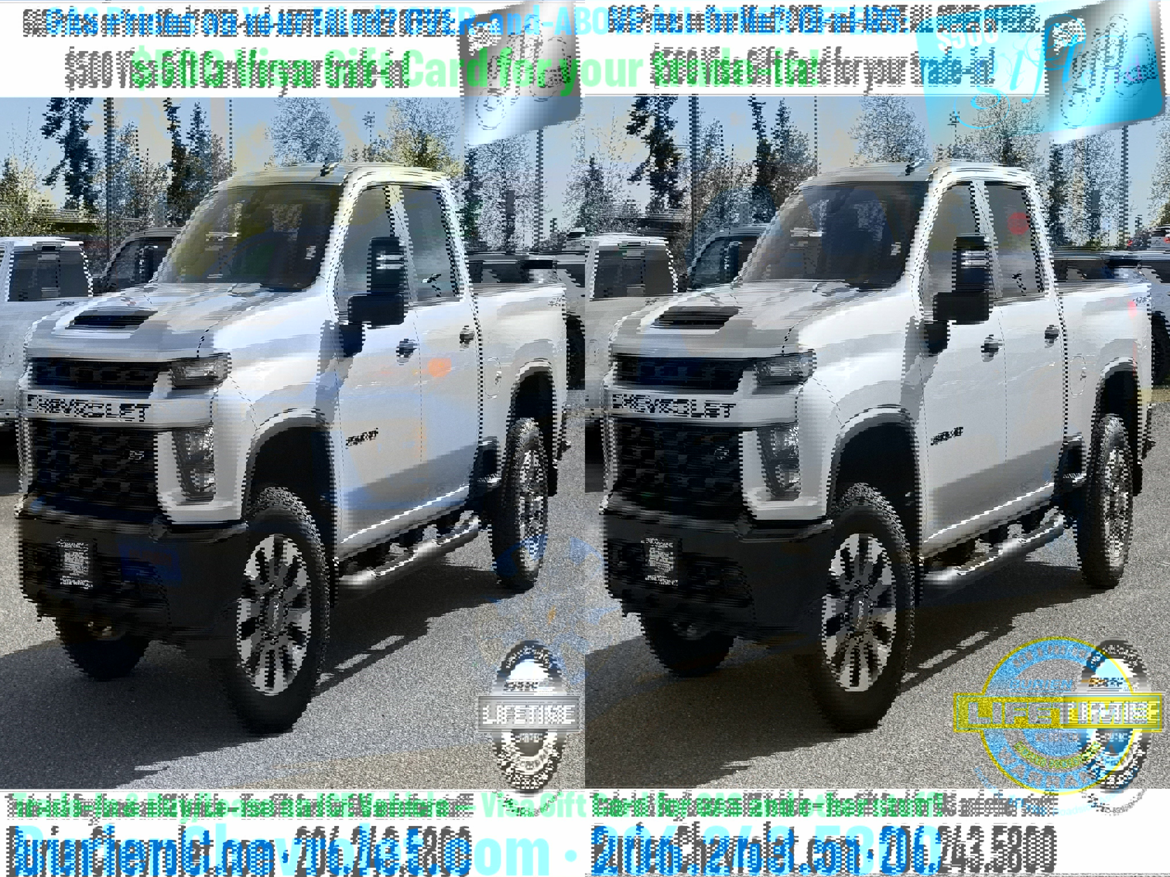 Used 2023 Chevrolet Silverado 2500 Custom w/ Custom Value Package