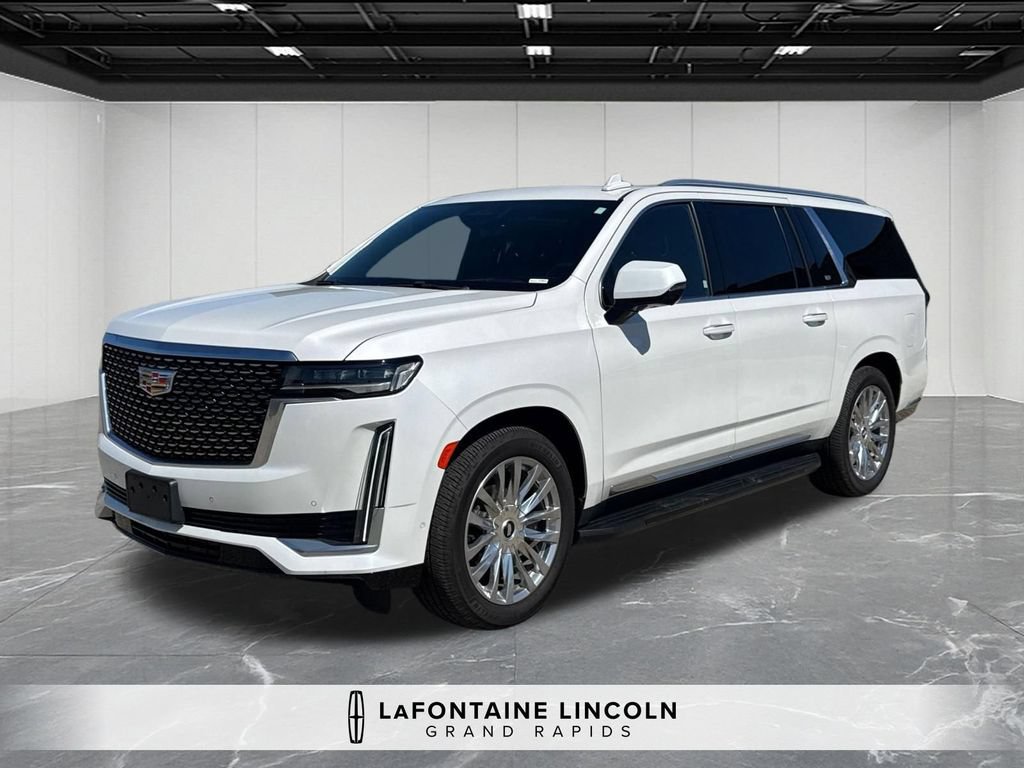 Used 2021 Cadillac Escalade ESV Premium Luxury w/ Driver Assist Tech Package