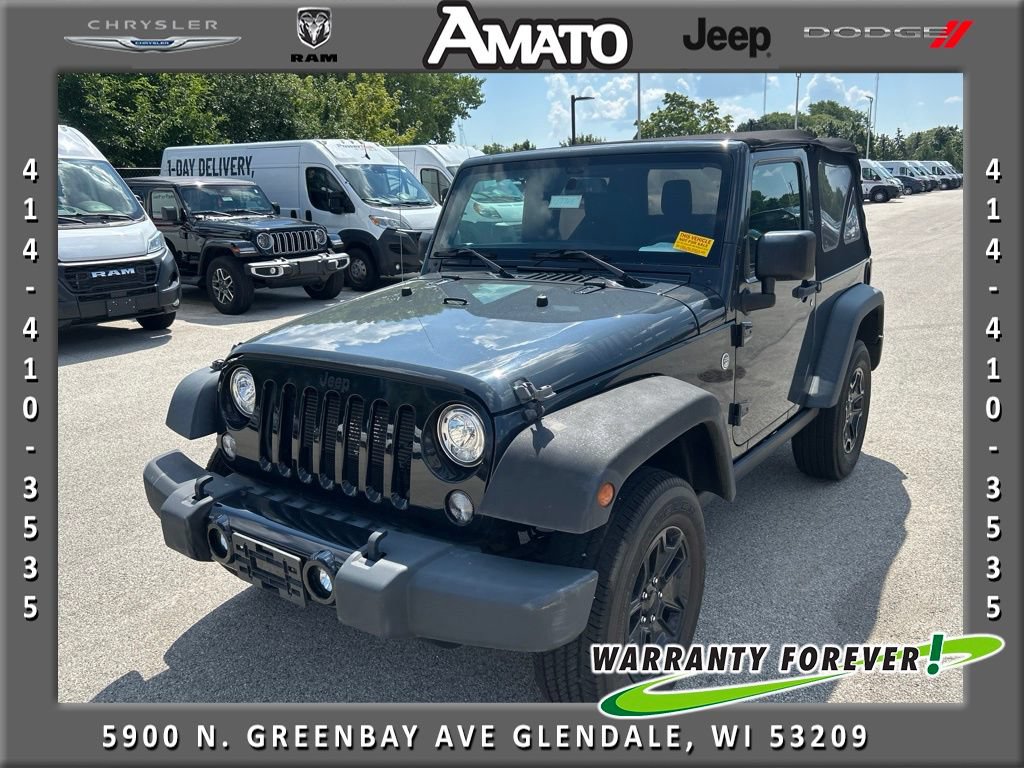 Used 2017 Jeep Wrangler Sport