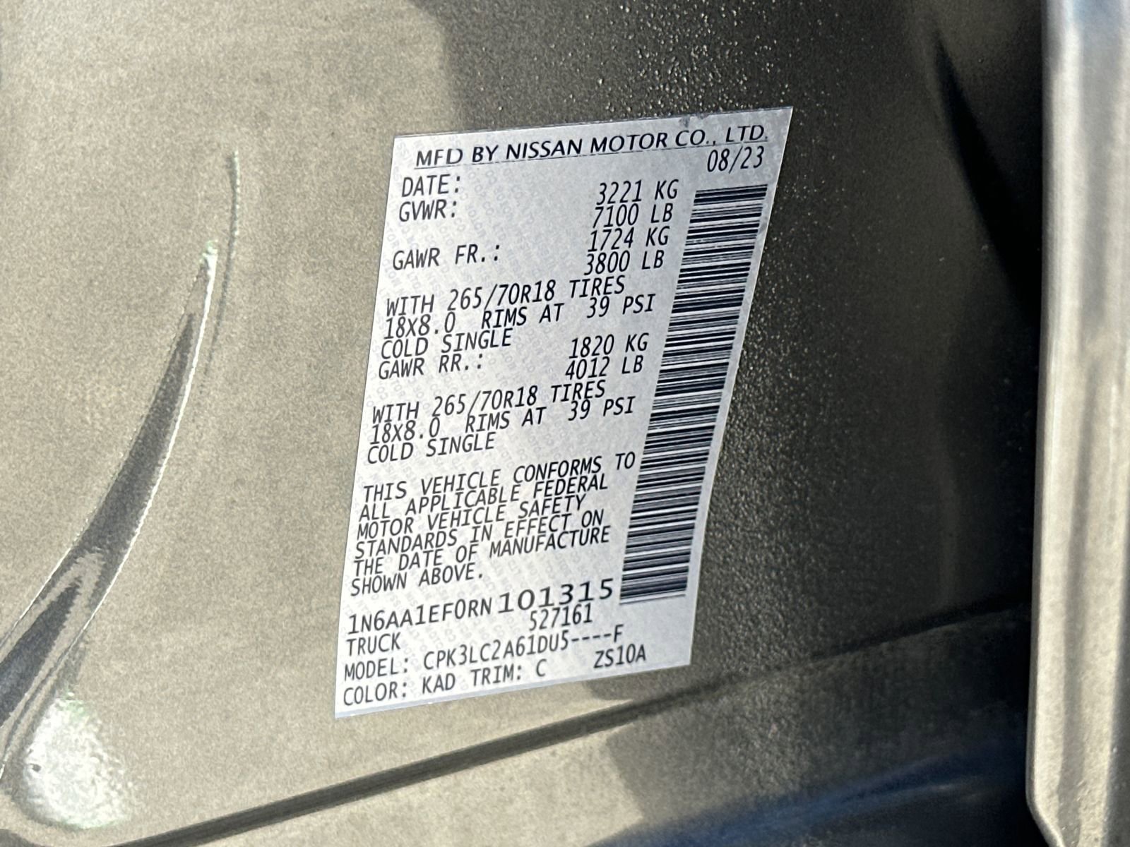 2024 Nissan Titan SV