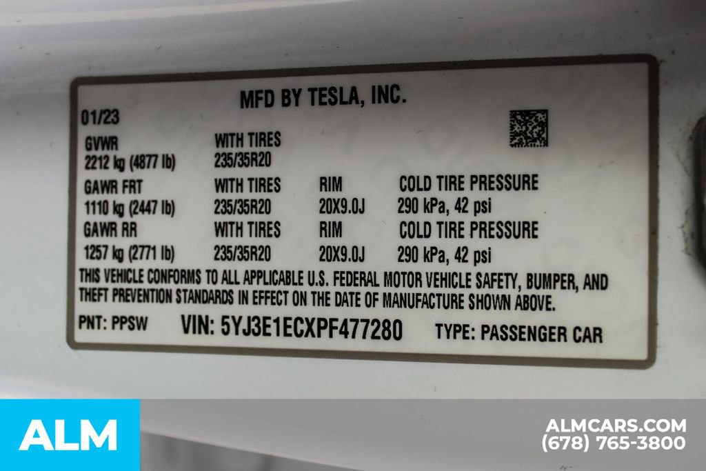 2023 Tesla Model 3 Performance