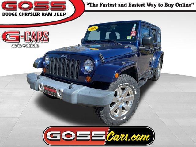 Used 2013 Jeep Wrangler Unlimited Sahara w/ Connectivity Group