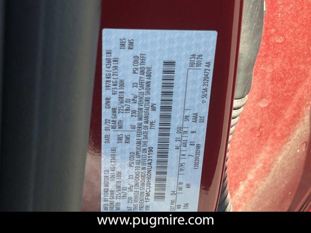 2022 Ford Escape SEL