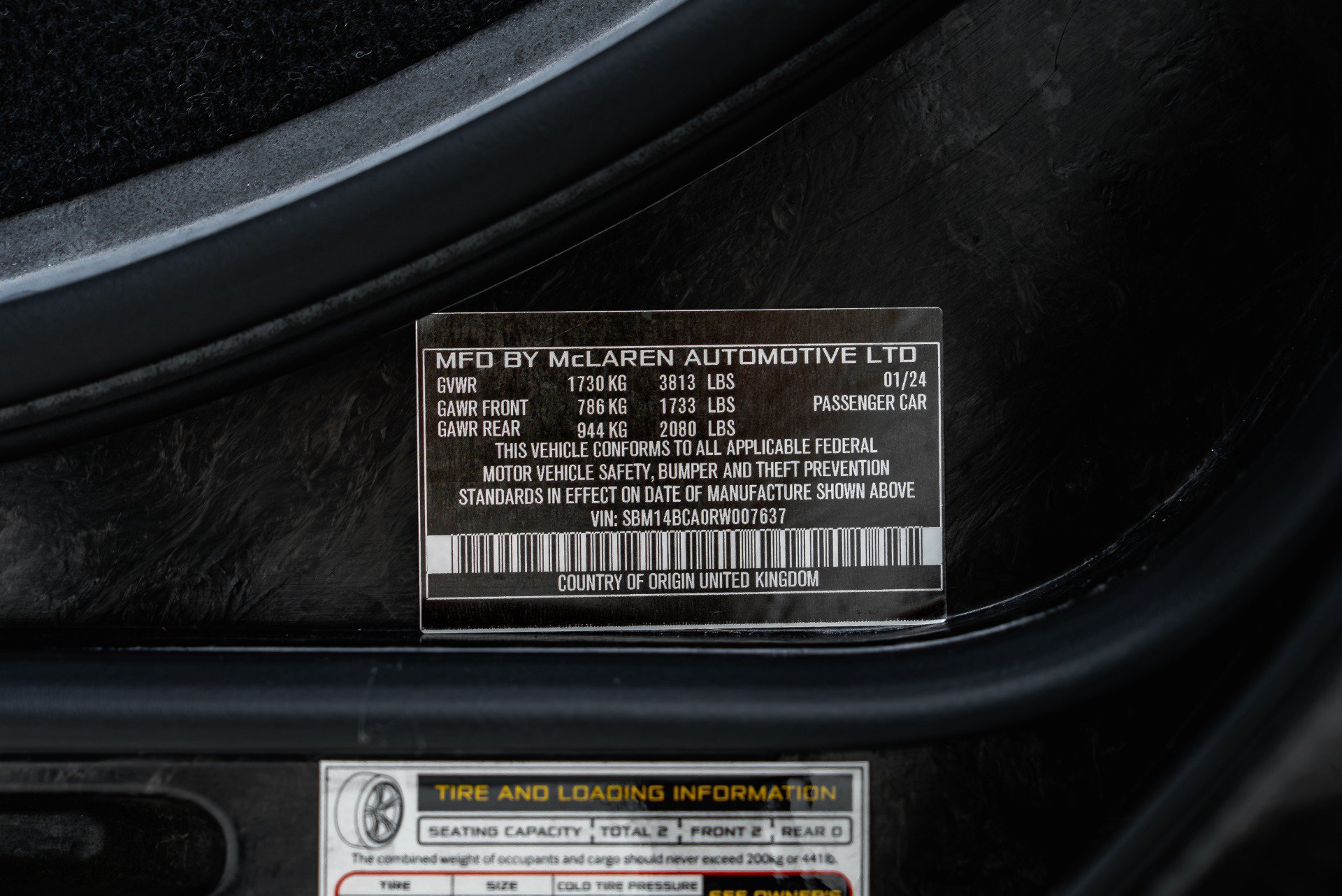 Used 2024 McLaren 750S Spider photo 76