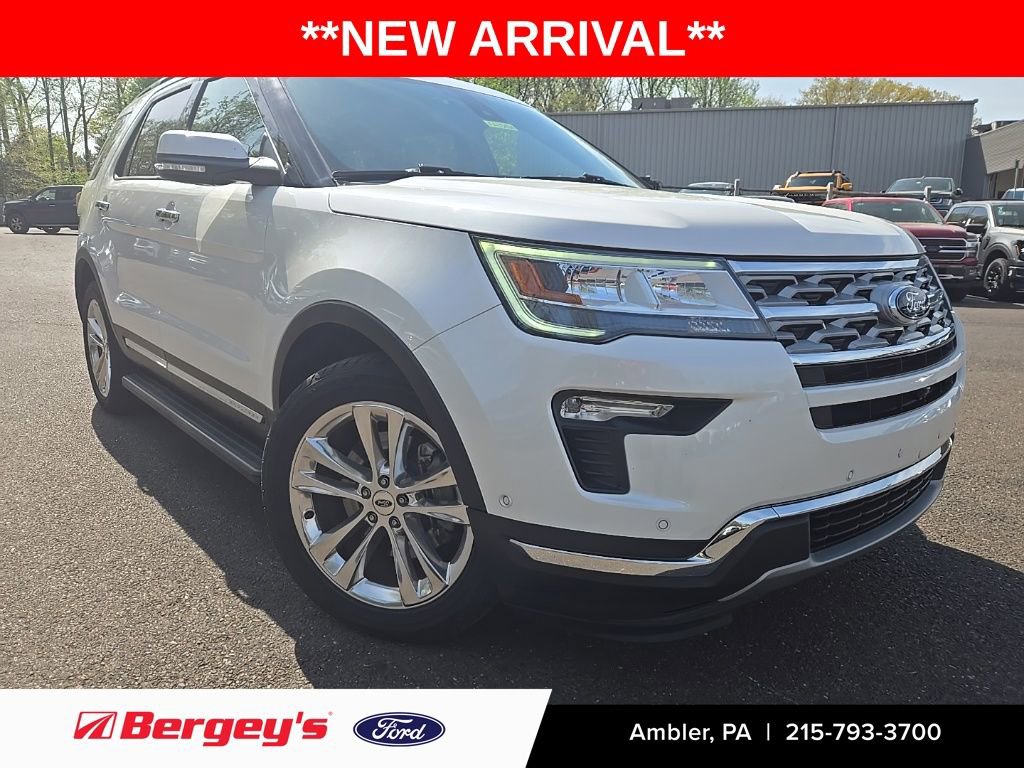 Used 2019 Ford Explorer Limited w/ Ford Safe & Smart Package