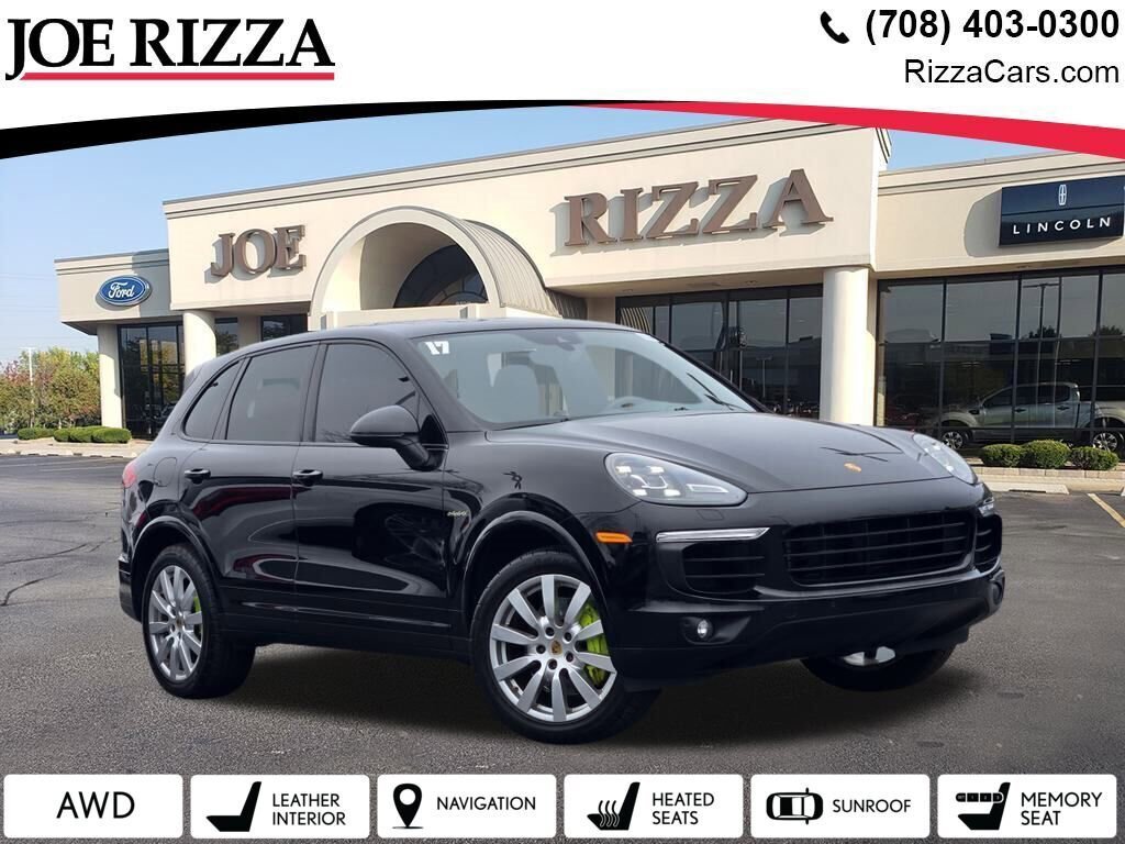 Used 2017 Porsche Cayenne S Platinum