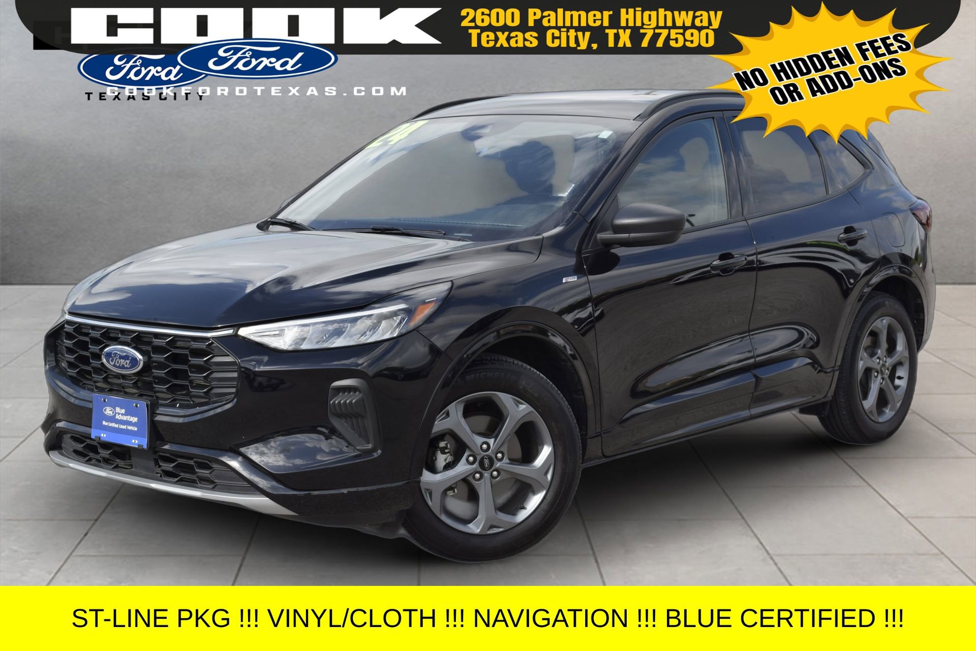 Certified 2024 Ford Escape ST-Line w/ Tech Pack #1
