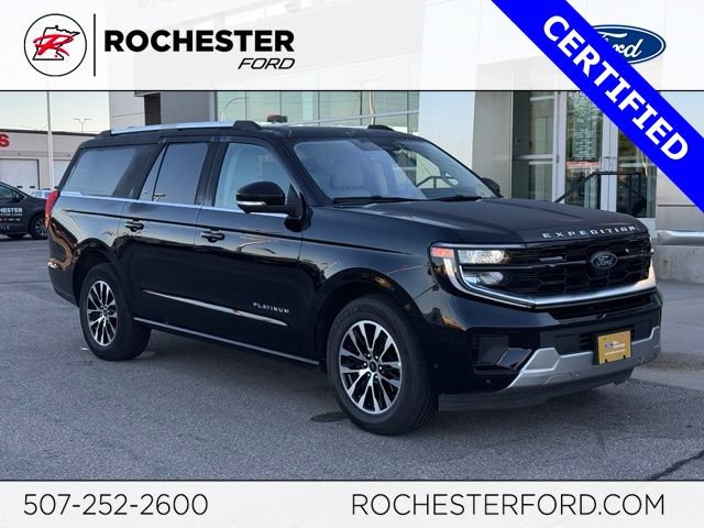 Certified 2025 Ford Expedition Max Platinum