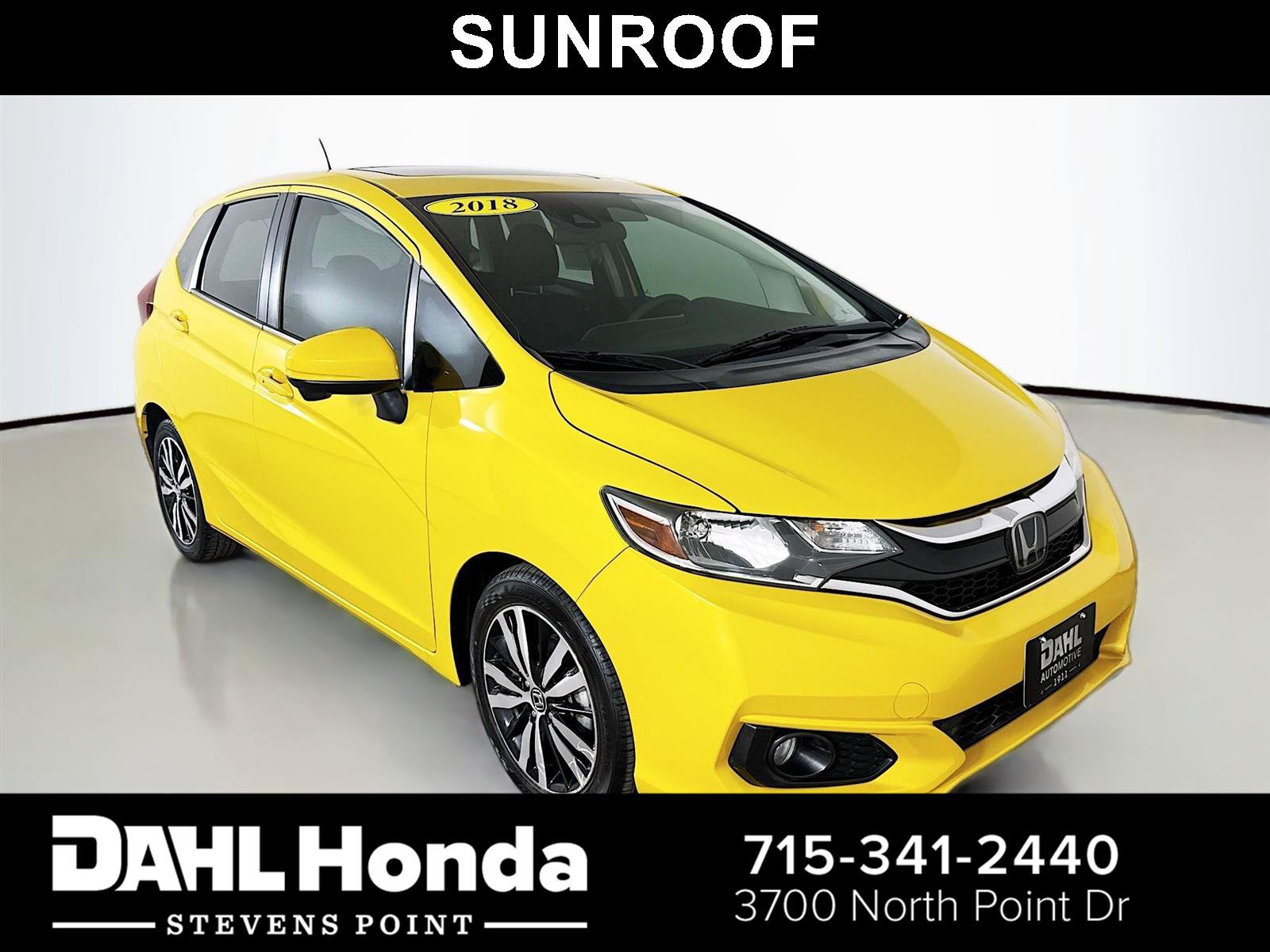 Certified 2018 Honda Fit EX