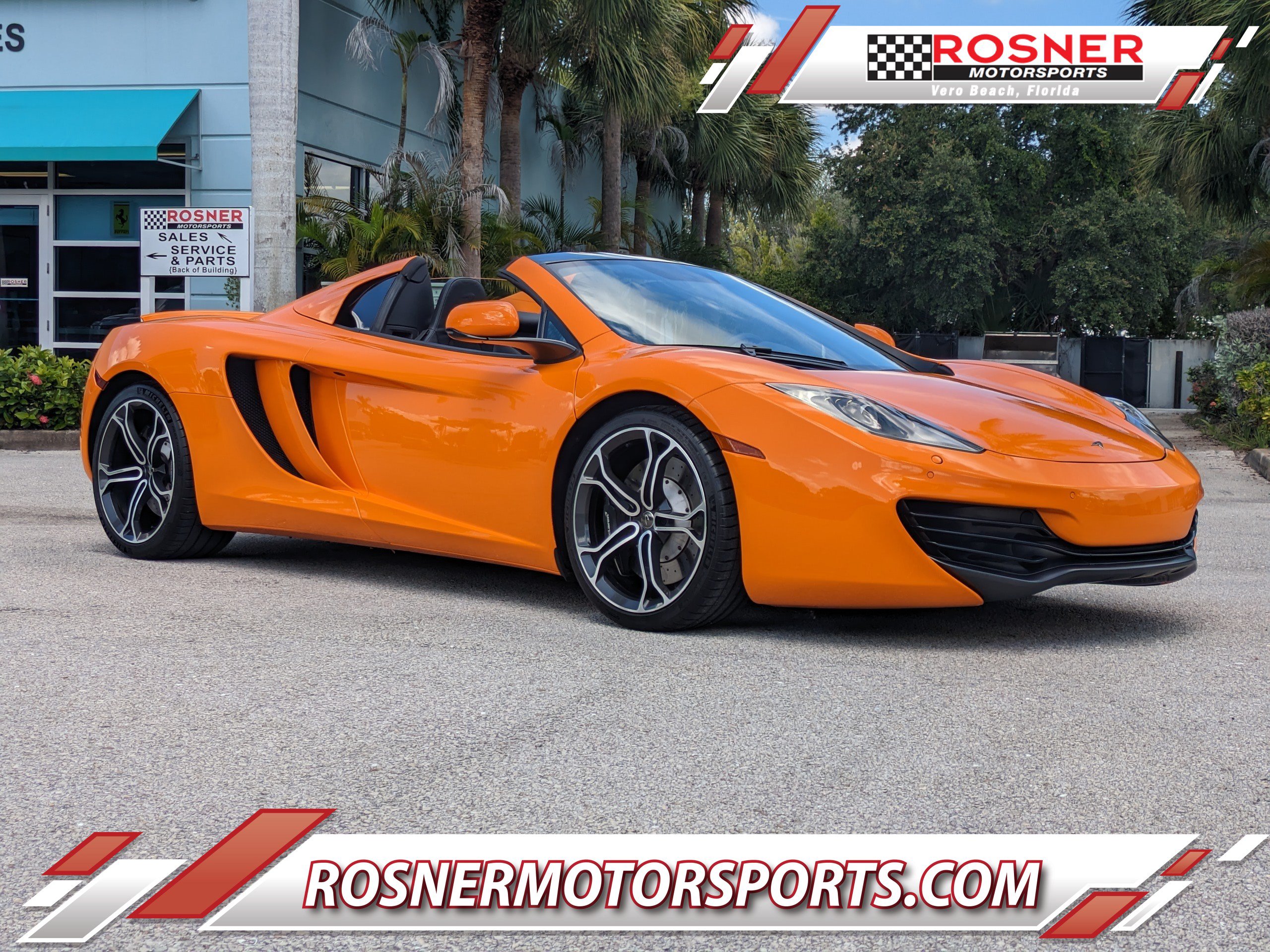 Used 2014 McLaren MP4-12C Spider