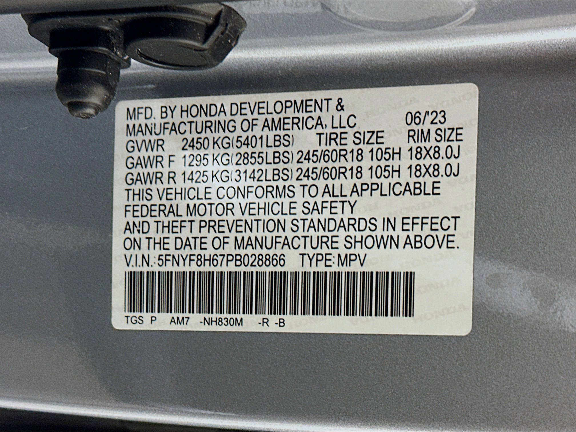 2023 Honda Passport TrailSport