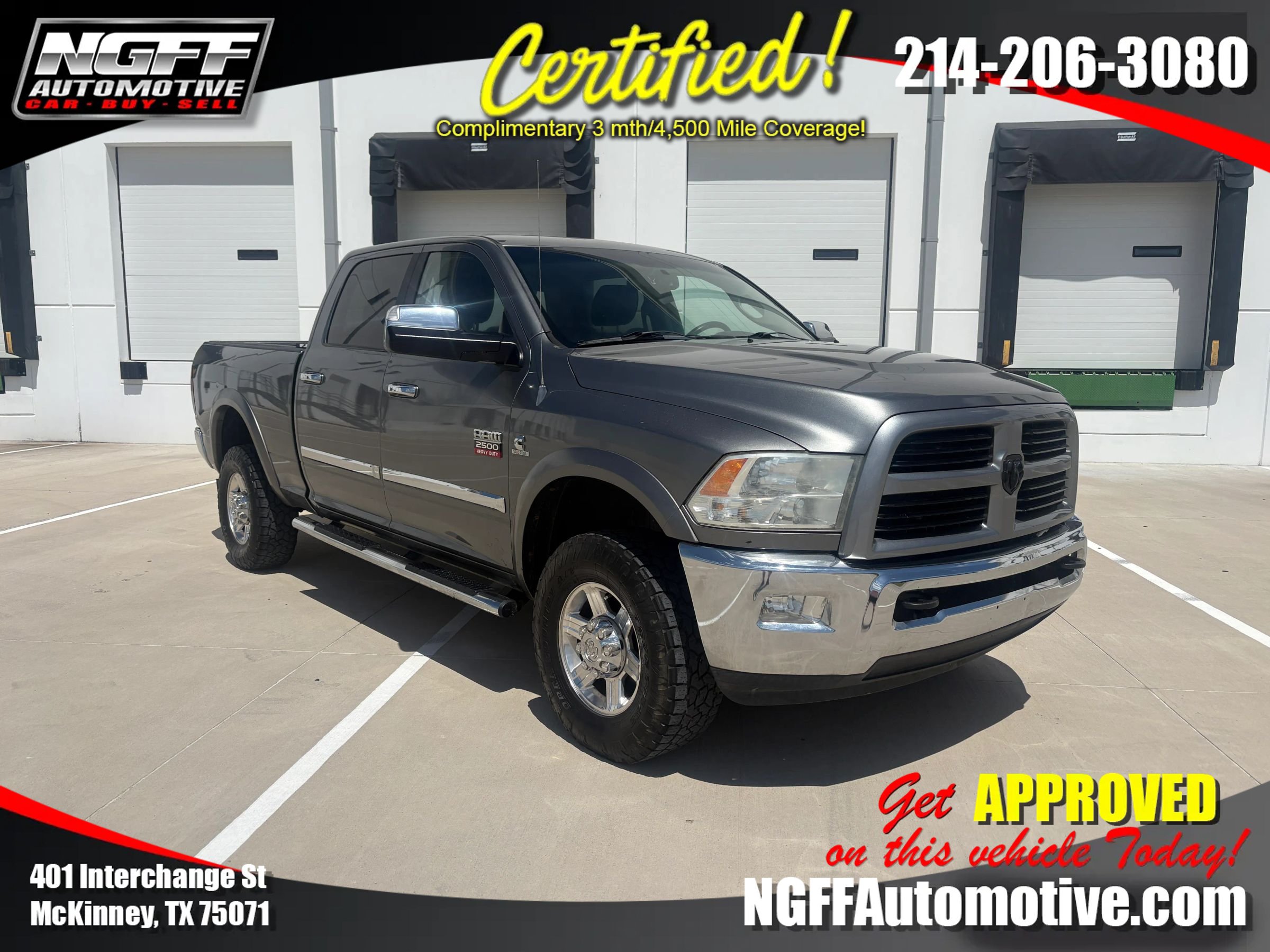 Used 2010 Dodge Ram 2500 Truck Laramie w/ Chrome Accents Group