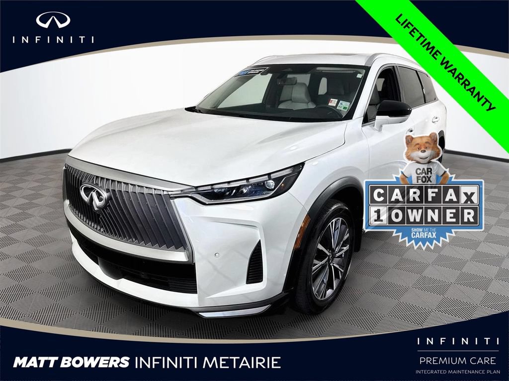 Certified 2026 INFINITI QX60 Luxe w/ Cargo Package
