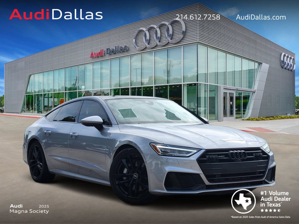 Certified 2023 Audi A7 3.0T Prestige w/ S Line Black Optic Package