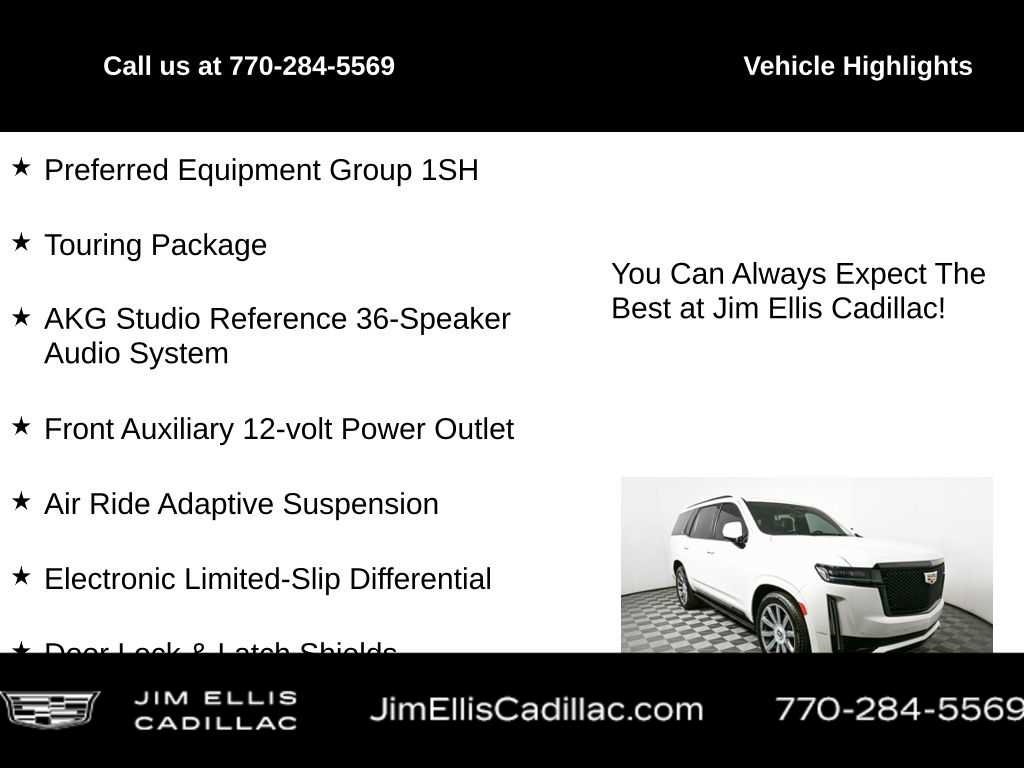 2023 Cadillac Escalade Sport Platinum