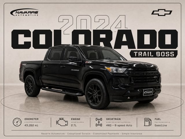 Used 2024 Chevrolet Colorado Trail Boss w/ LPO, Dark Essentials Package