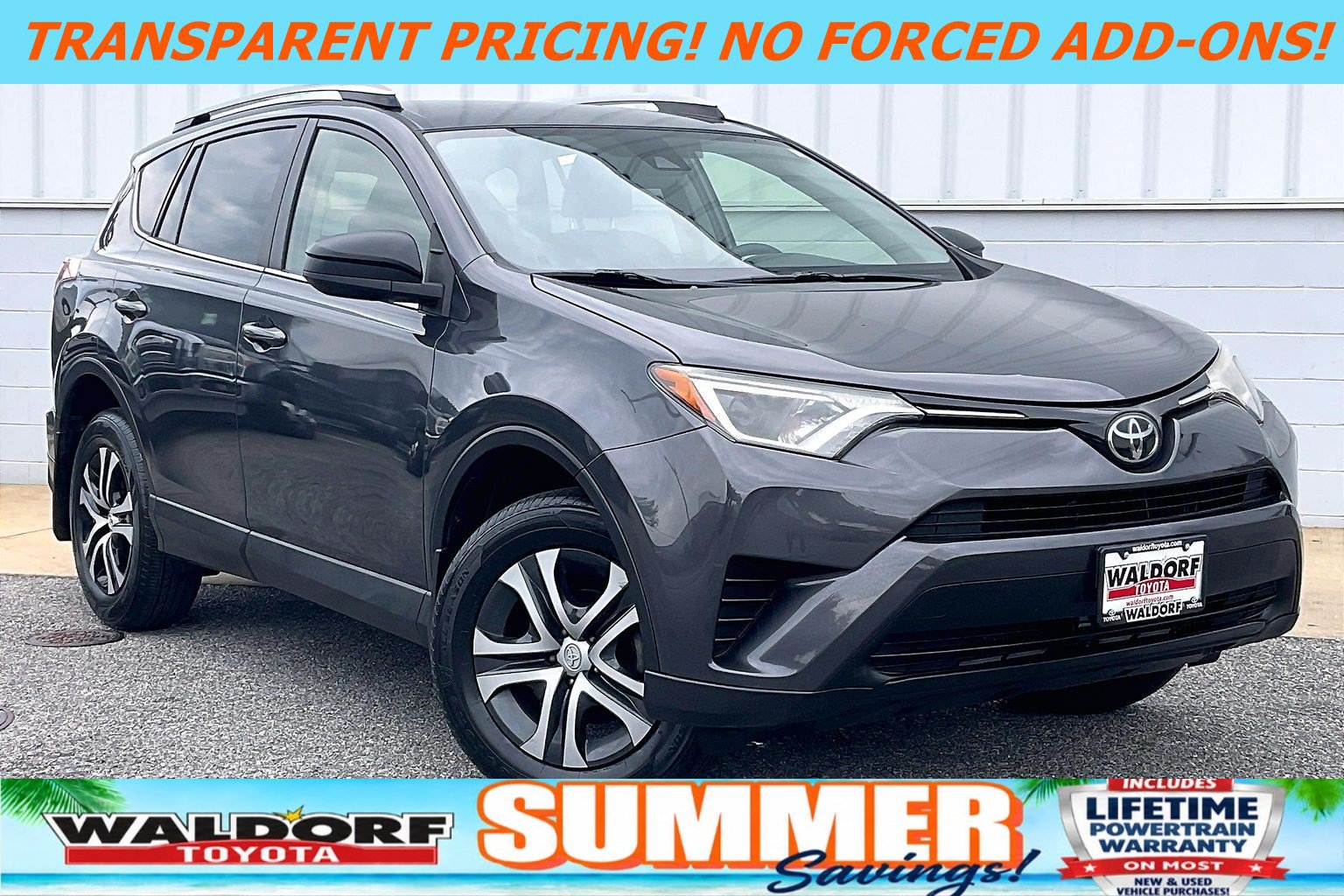 Used 2017 Toyota RAV4 LE w/ Carpet Mat Package