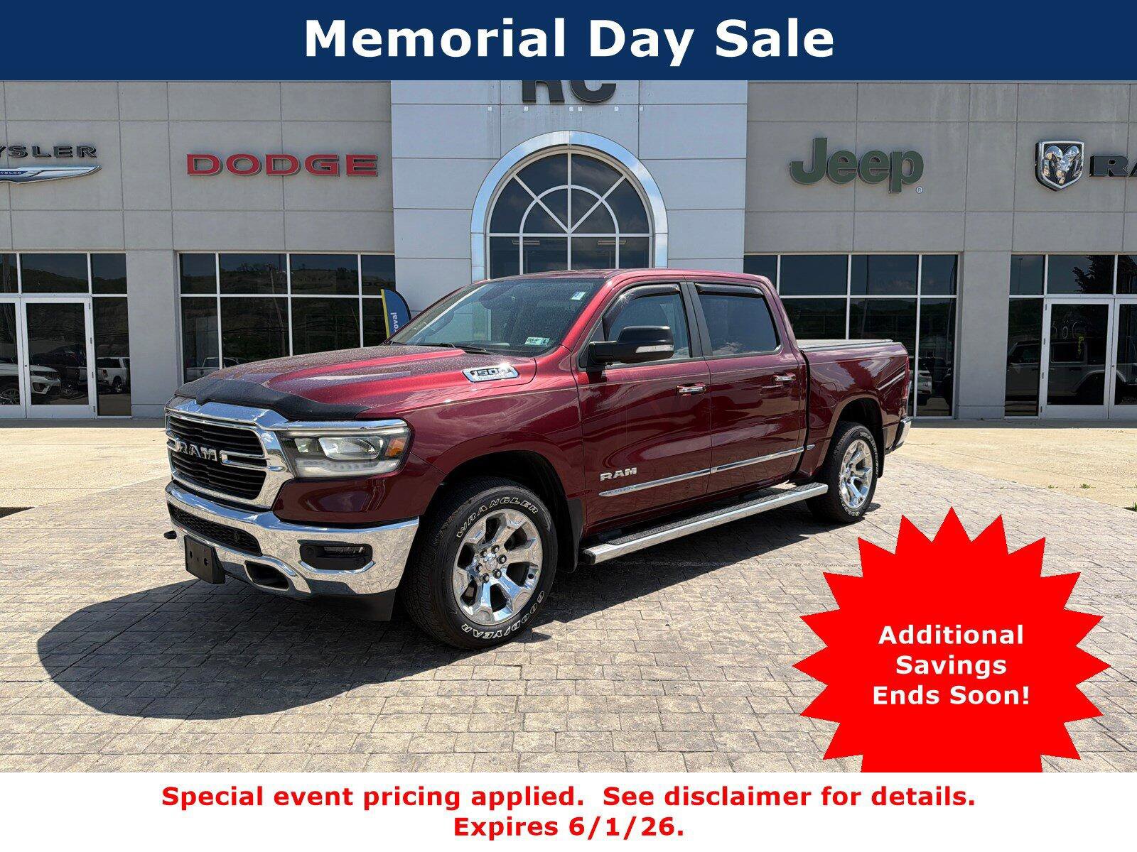 Used 2019 RAM 1500 Big Horn