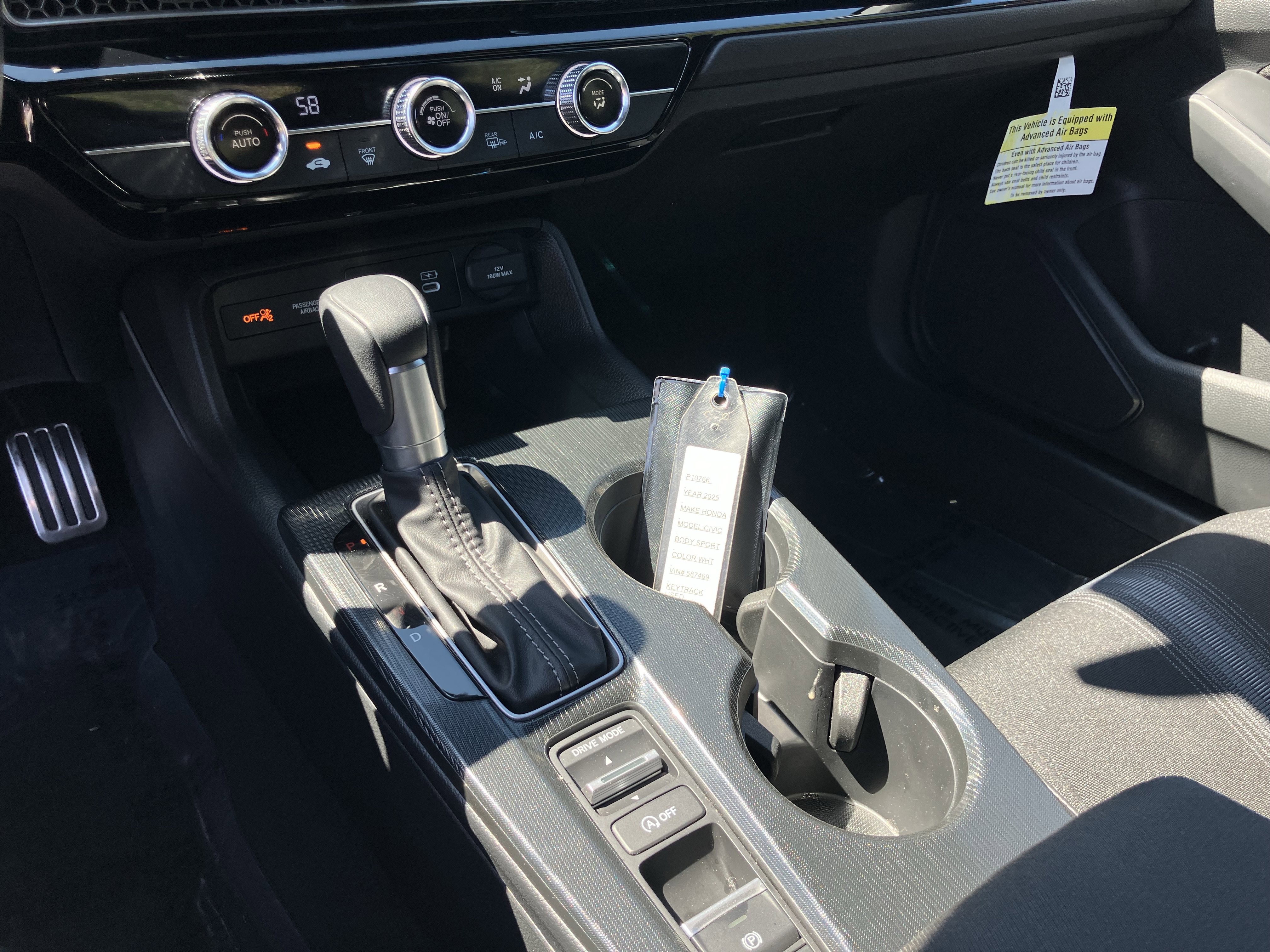 2025 Honda Civic Sport