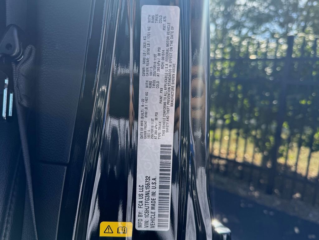 2022 Jeep Gladiator Overland