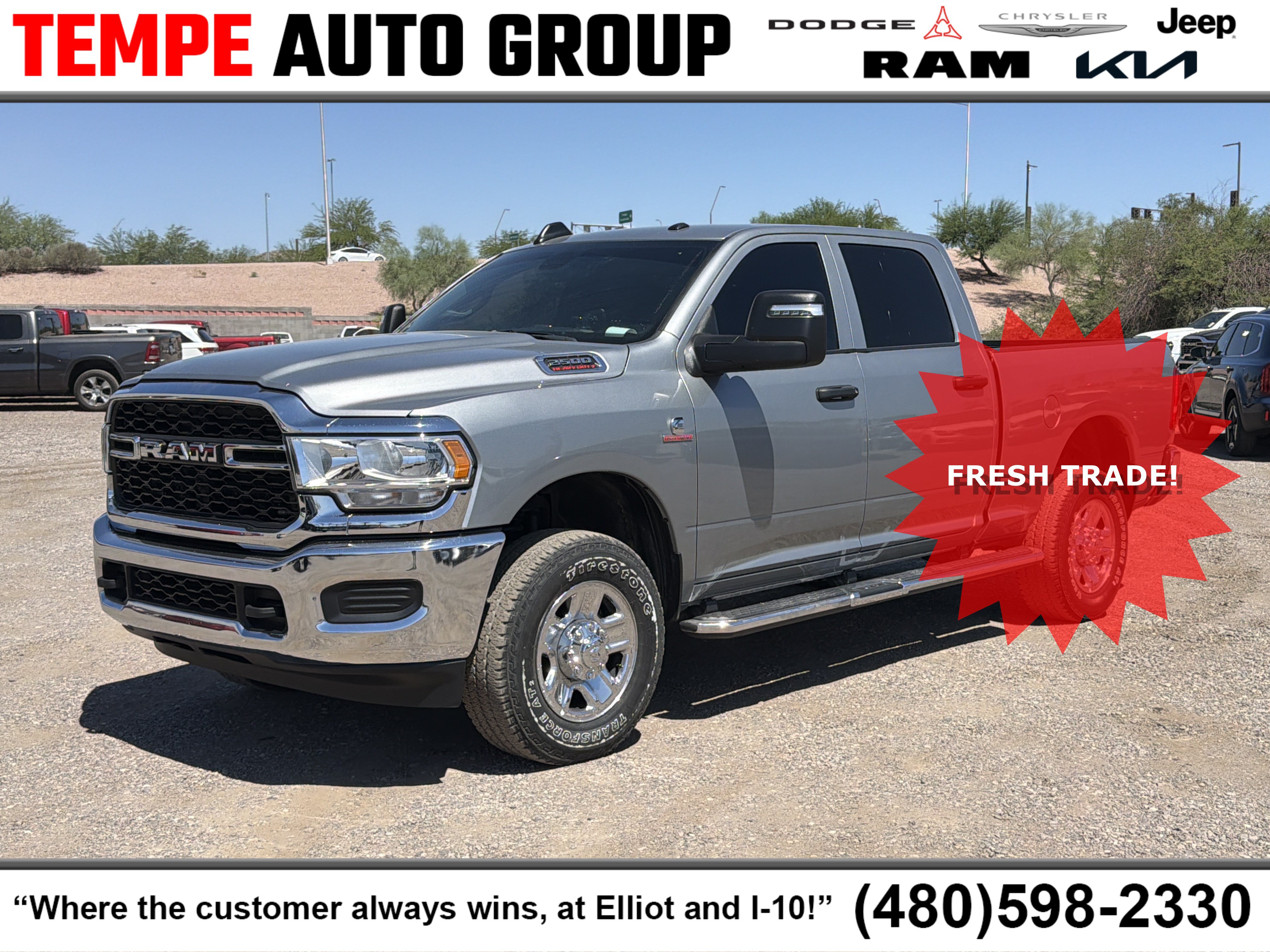 Used 2024 RAM 2500 Tradesman w/ Chrome Appearance Group
