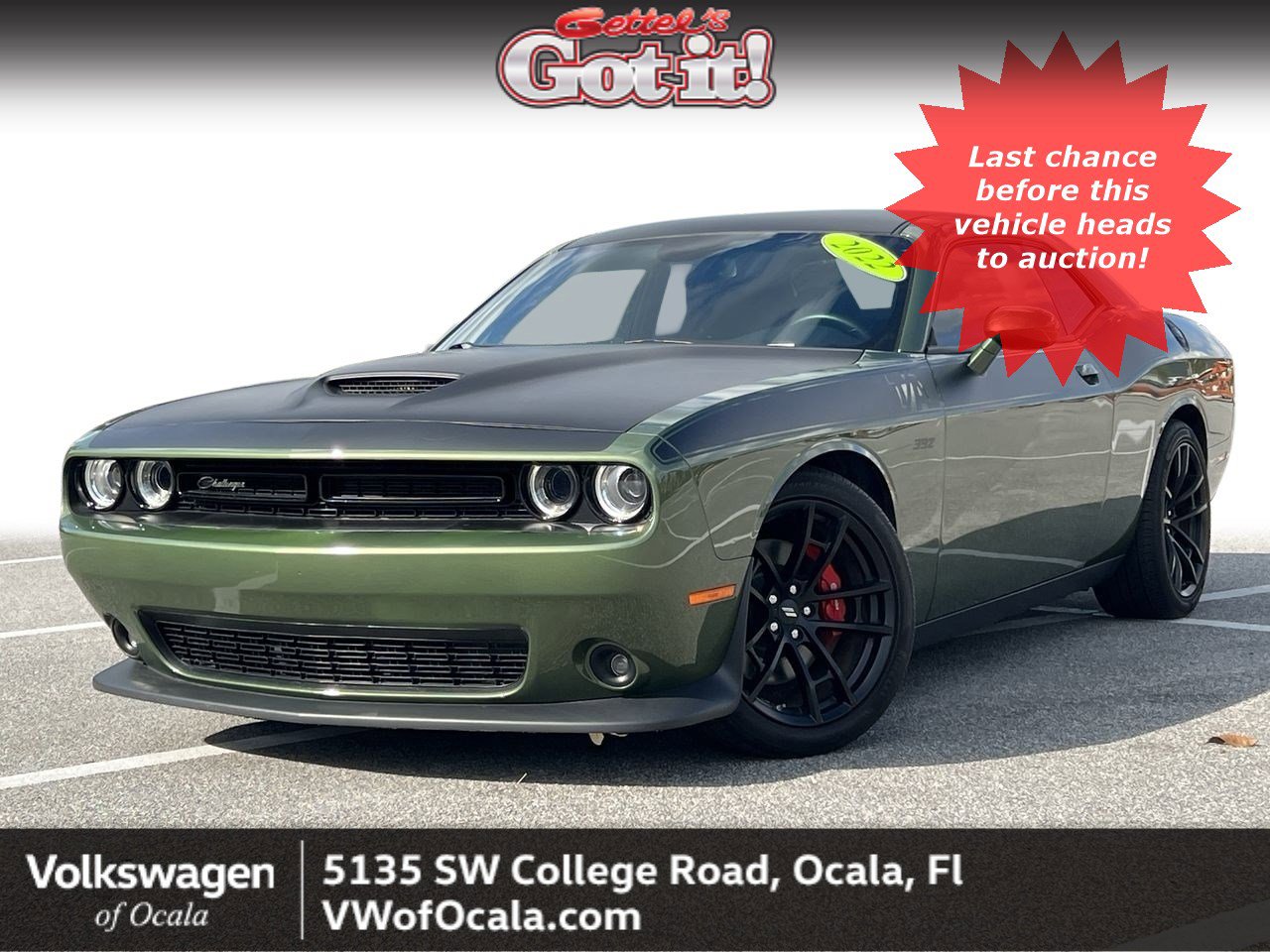 2022 Dodge Challenger R/T Scat Pack