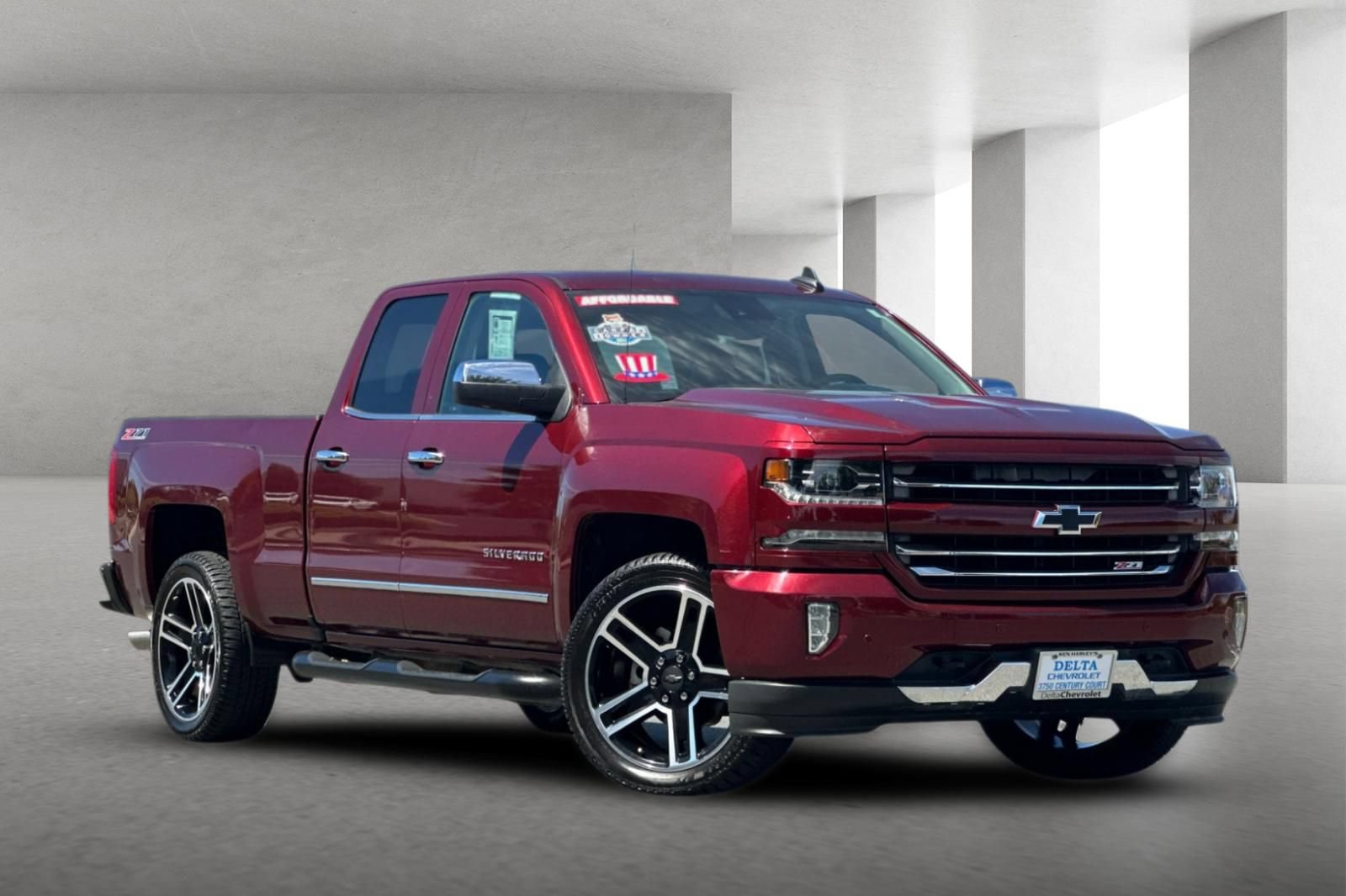 Used 2017 Chevrolet Silverado 1500 LTZ Z71 w/ LPO, Black Pack
