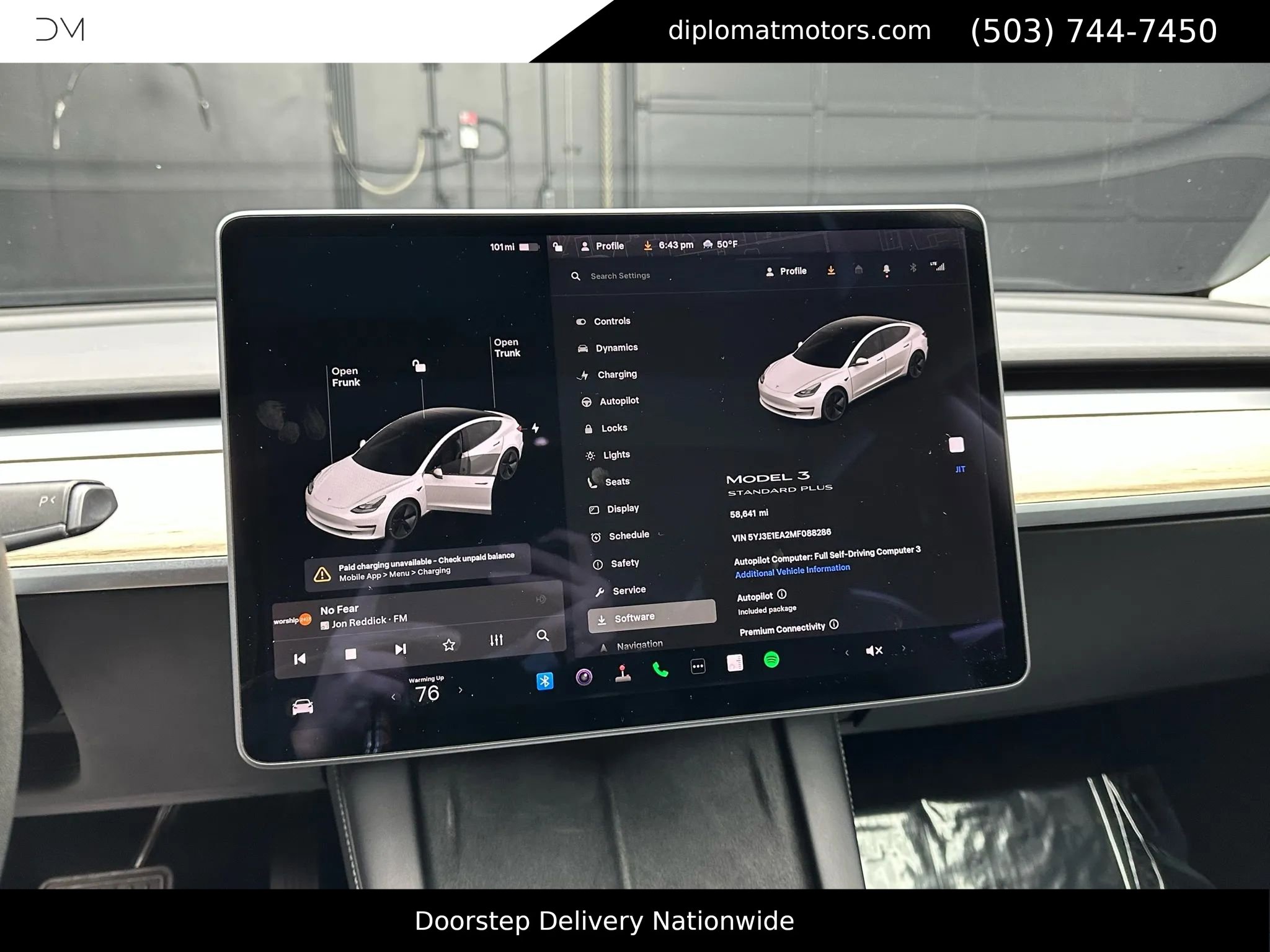 2021 Tesla Model 3 Standard Range Plus