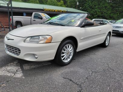 Used 2001 Chrysler Sebring LXi