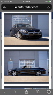 Used 2017 Mercedes-Benz S 63 AMG 4MATIC Cabriolet