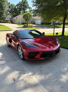 Used 2024 Chevrolet Corvette Stingray Coupe w/ Chrome Exterior Badge Package