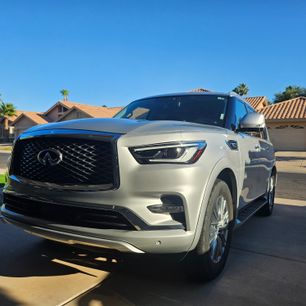 Used 2021 INFINITI QX80 Luxe