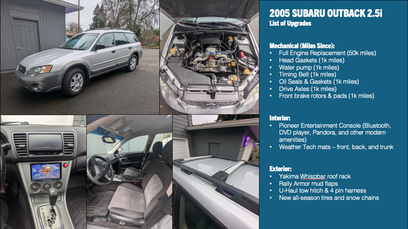 Used 2005 Subaru Outback 2.5i