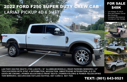 Used 2022 Ford F250 Lariat w/ Lariat Ultimate Package