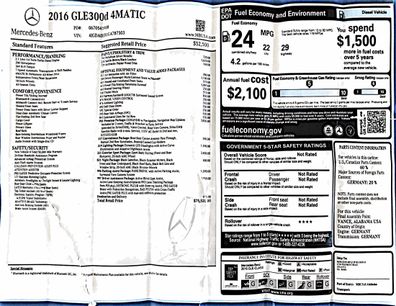 Used 2016 Mercedes-Benz GLE 300d 4MATIC