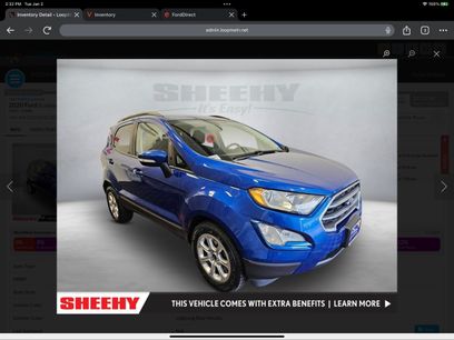 Used 2020 Ford EcoSport SE